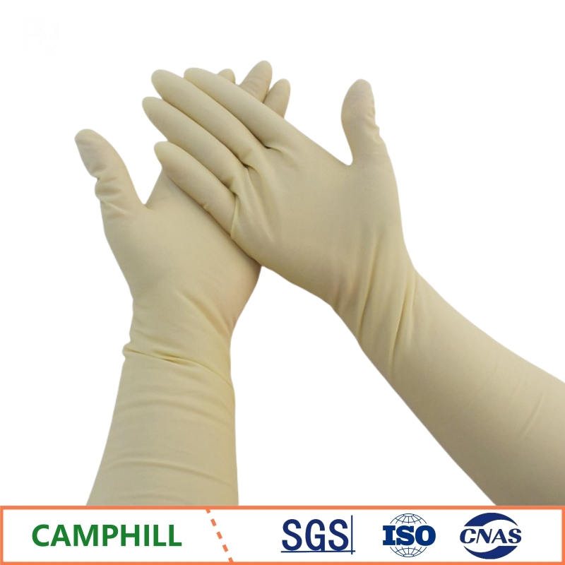 Medical Gloves - Einweg-Latexhandschuhe 20 Zoll Verlängert Verstärkt Labor