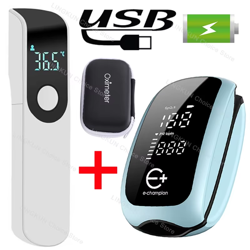 Pulse Oximeter - Digitales LED-Display, wiederaufladbares medizinisches Pulsoximeter für