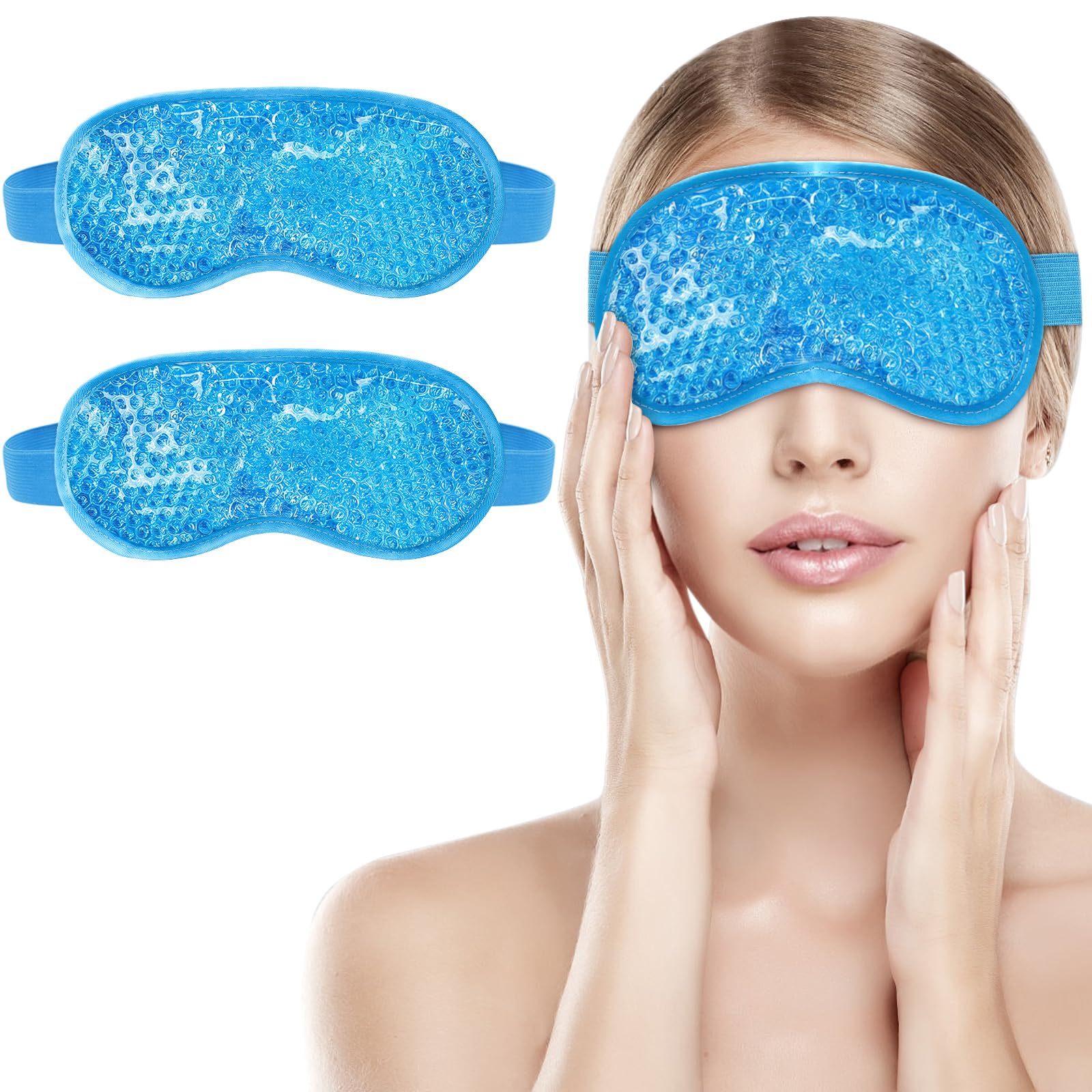 Surgical Mask - Kühlende Augenmaske für Geschwollene Augen, Kalte