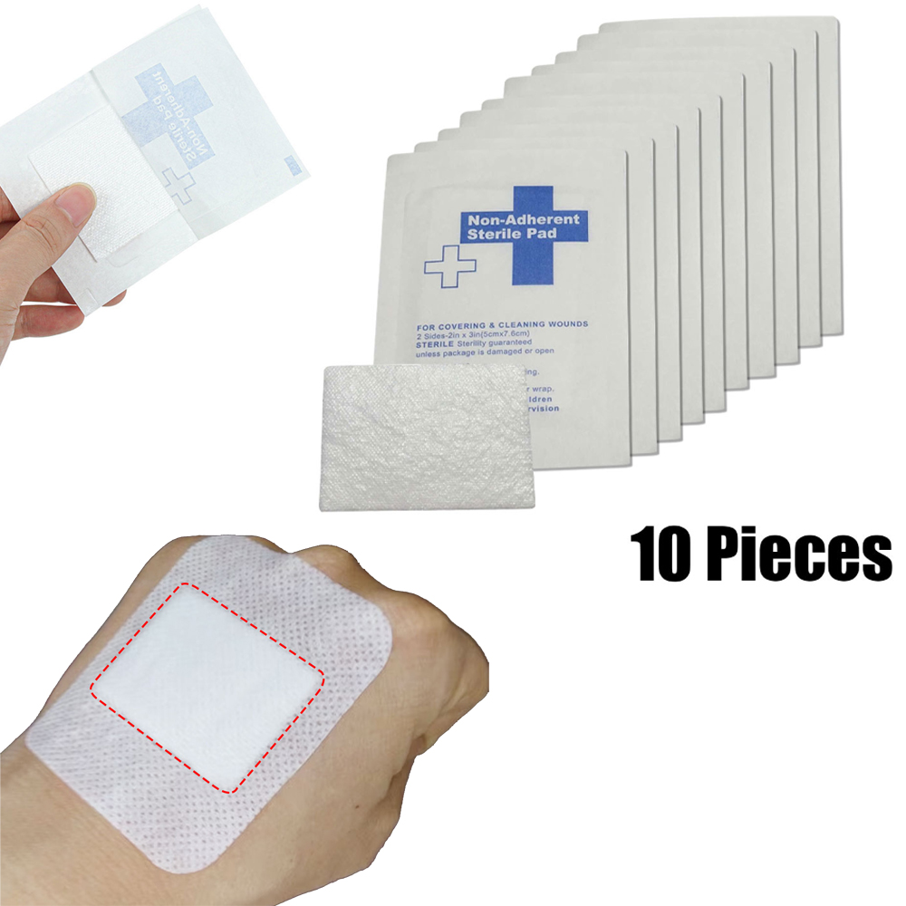 10 Stück 5*7,5 cm 100 % Baumwo – Medical Tape Bewertung und Preis